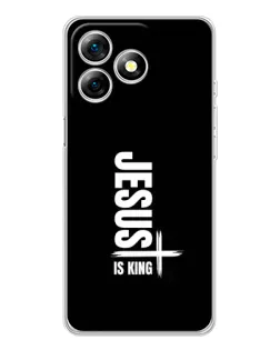 Чехол для Ulefone Note 18 Pro с картинкой «Вертикаль веры Jesus»
