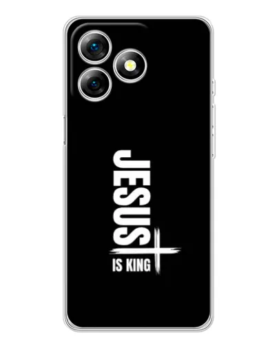 Чехол для Ulefone Note 18 Pro с картинкой «Вертикаль веры Jesus»