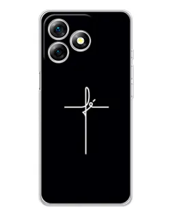 Чехол для Ulefone Note 18 Pro с картинкой «Тонкий крест»