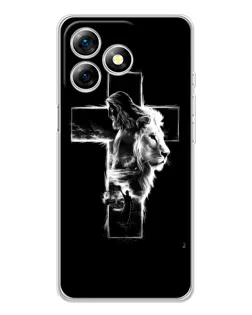 Чехол для Ulefone Note 18 Pro с картинкой «Сияющий крест Jesus»