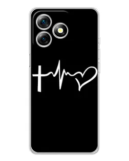 Чехол для Ulefone Note 18 Pro с картинкой «Пульс веры»