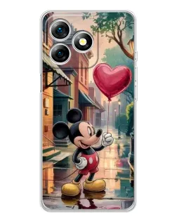 Чохол для Ulefone Note 18 Pro з картинкою «Міккі та кулька-серце»
