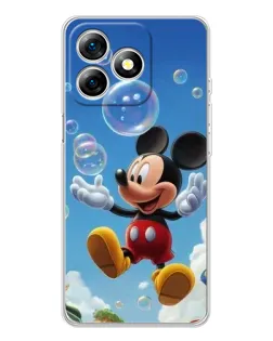 Чохол для Ulefone Note 18 Pro з картинкою «Mickey та мильні бульбашки»