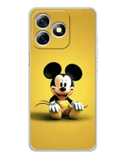 Чохол для Ulefone Note 18 Pro з картинкою «Міккі на жовтому»
