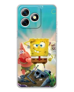 Чохол для Ulefone Note 18 Pro з картинкою «Спанч Боб переможець»