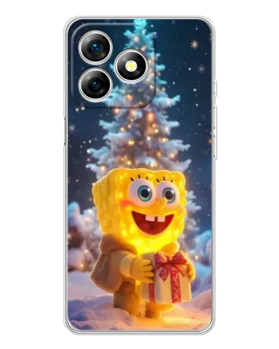 Чохол для Ulefone Note 18 Pro з картинкою «Різдвяний Спанч Боб» Чохол для Ulefone Note 18 Pro з картинкою «Різдвяний Спанч Боб»