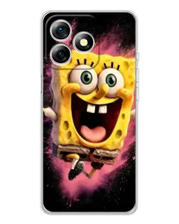 Чохол для Ulefone Note 18 Pro з картинкою «Вибуховий Спанч Боб»