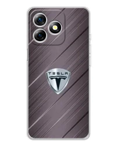 Чохол для Ulefone Note 18 Pro з картинкою «Металева текстура Tesla» Чохол для Ulefone Note 18 Pro з картинкою «Металева текстура Tesla»