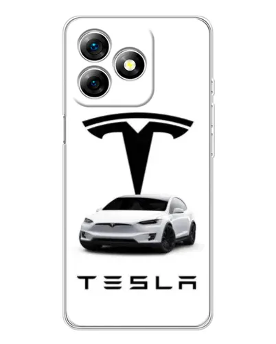 Чохол для Ulefone Note 18 Pro з картинкою «Tesla White Style» Чохол для Ulefone Note 18 Pro з картинкою «Tesla White Style»