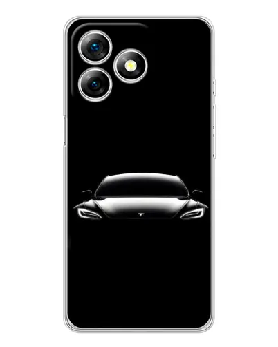 Чохол для Ulefone Note 18 Pro з картинкою «Фари Tesla Night» Чохол для Ulefone Note 18 Pro з картинкою «Фари Tesla Night»