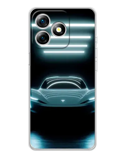 Чохол для Ulefone Note 18 Pro з картинкою «Tesla в неоні» Чохол для Ulefone Note 18 Pro з картинкою «Tesla в неоні»