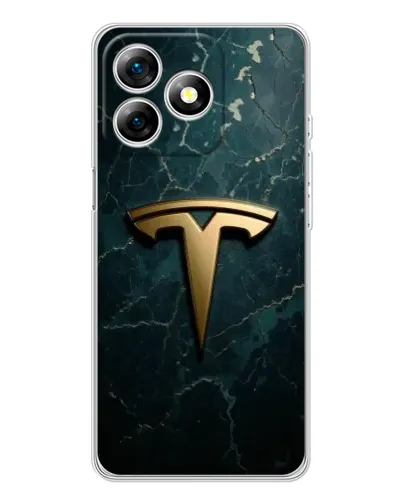 Чохол для Ulefone Note 18 Pro з картинкою «Мармурова Tesla Gold» Чохол для Ulefone Note 18 Pro з картинкою «Мармурова Tesla Gold»
