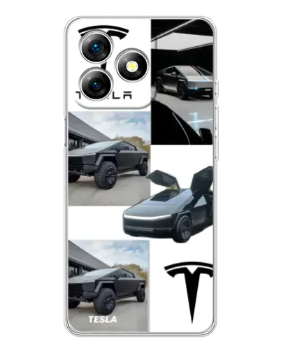 Чохол для Ulefone Note 18 Pro з картинкою «Колаж Cybertruck Tesla» Чохол для Ulefone Note 18 Pro з картинкою «Колаж Cybertruck Tesla»