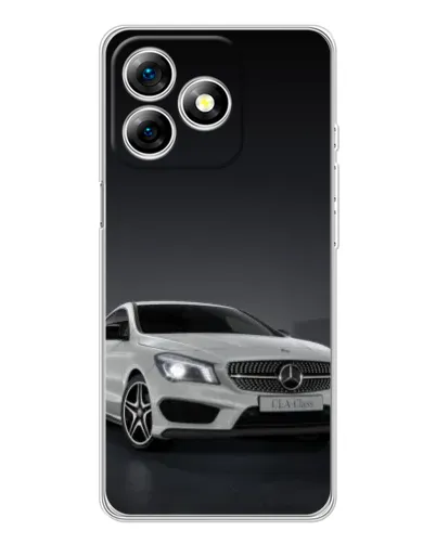 Чехол для Ulefone Note 18 Pro с картинкой «Mercedes AMG GT Silver»