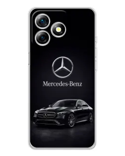 Чехол для Ulefone Note 18 Pro с картинкой «Mercedes — решетка радиатора»