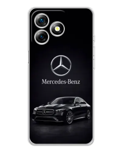 Чехол для Ulefone Note 18 Pro с картинкой «Mercedes — решетка радиатора»
