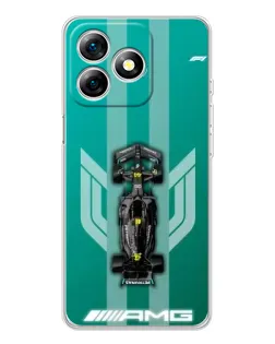 Чехол для Ulefone Note 18 Pro с картинкой «Mercedes AMG Petronas»