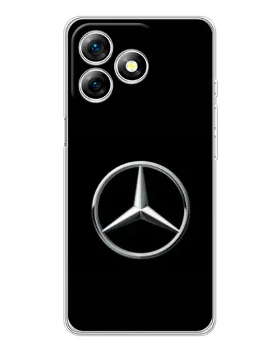 Чехол для Ulefone Note 18 Pro с картинкой «Mercedes классический лого»