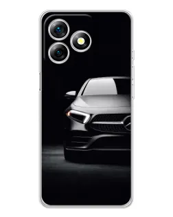 Чехол для Ulefone Note 18 Pro с картинкой «Свет фар Mercedes»