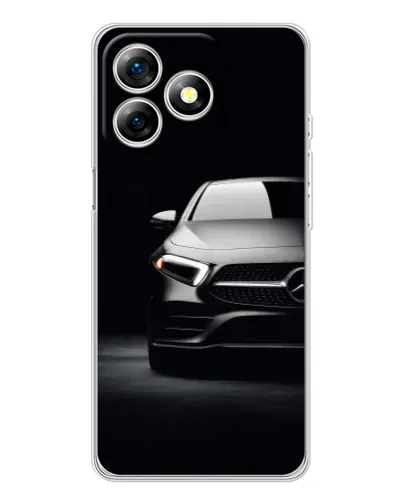 Чехол для Ulefone Note 18 Pro с картинкой «Свет фар Mercedes»