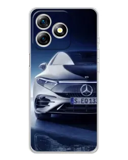 Чехол для Ulefone Note 18 Pro с картинкой «Mercedes EQ — будущее»