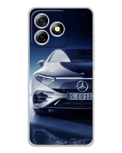 Чехол для Ulefone Note 18 Pro с картинкой «Mercedes EQ — будущее»