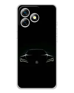 Чохол для Ulefone Note 18 Pro з картинкою «Mercedes — силует авто» Чохол для Ulefone Note 18 Pro з картинкою «Mercedes — силует авто»