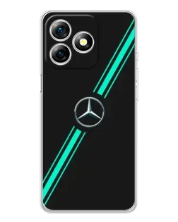 Чохол для Ulefone Note 18 Pro з картинкою «Спортивні лінії Mercedes» Чохол для Ulefone Note 18 Pro з картинкою «Спортивні лінії Mercedes»