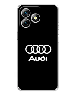 Чехол для Ulefone Note 18 Pro с картинкой «Классическое лого Audi»