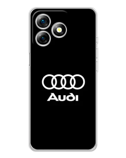 Чехол для Ulefone Note 18 Pro с картинкой «Классическое лого Audi»