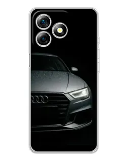 Чехол для Ulefone Note 18 Pro с картинкой «Audi — детализация кузова»