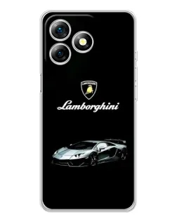 Чохол для Ulefone Note 18 Pro з картинкою «Логотип Lamborghini класика»