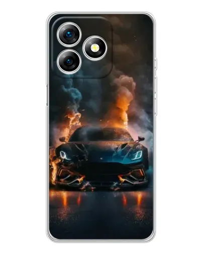 Чохол для Ulefone Note 18 Pro з картинкою «Lamborghini димна естетика» Чохол для Ulefone Note 18 Pro з картинкою «Lamborghini димна естетика»