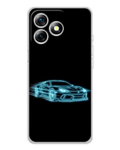 Чохол для Ulefone Note 18 Pro з картинкою «Неоновий контур Lamborghini» Чохол для Ulefone Note 18 Pro з картинкою «Неоновий контур Lamborghini»