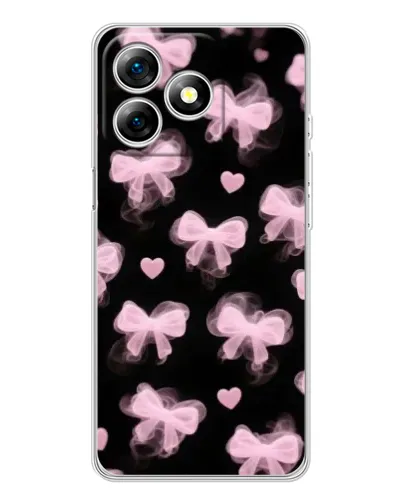 Чехол для Ulefone Note 18 Pro с картинкой «Геометрия банта»
