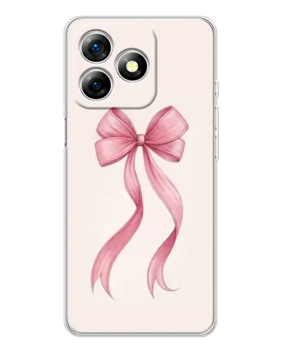 Чехол для Ulefone Note 18 Pro с картинкой «Розовый бант»