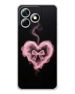 Чехол для Ulefone Note 18 Pro с картинкой «Дымчатое сердце» Чехол для Ulefone Note 18 Pro с картинкой «Дымчатое сердце»