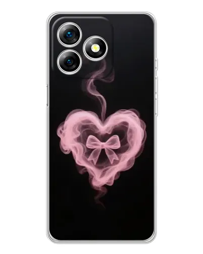 Чехол для Ulefone Note 18 Pro с картинкой «Дымчатое сердце»