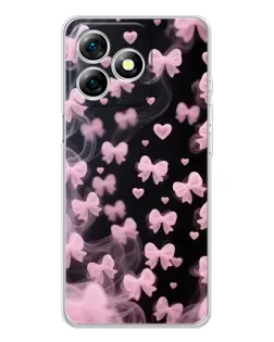 Чехол для Ulefone Note 18 Pro с картинкой «Неоновое кружево»
