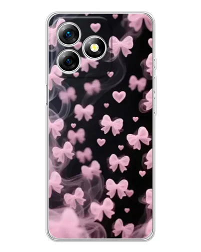 Чехол для Ulefone Note 18 Pro с картинкой «Неоновое кружево»