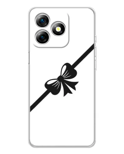 Чехол для Ulefone Note 18 Pro с картинкой «Диагональный бант»