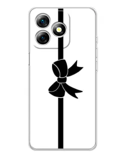Чехол для Ulefone Note 18 Pro с картинкой «Вертикальный бант»