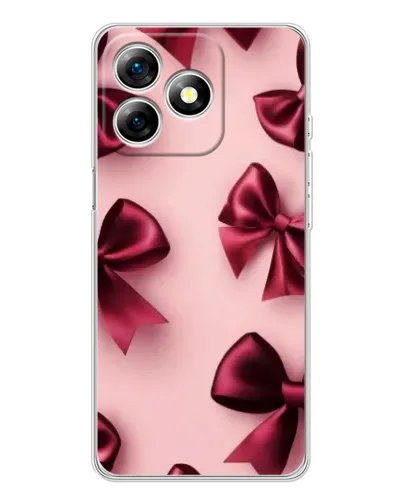 Чехол для Ulefone Note 18 Pro с картинкой «Бордовый атлас»