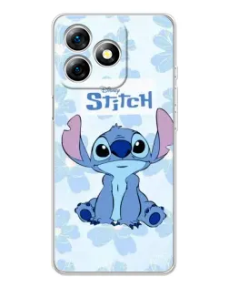 Чохол для Ulefone Note 18 Pro з картинкою «Stitch серед квітів»