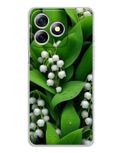 Чохол для Ulefone Note 18 Pro з картинкою «Конвалії в зелені»