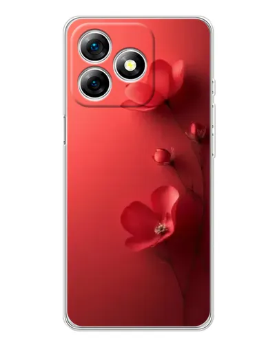 Чохол для Ulefone Note 18 Pro з картинкою «Макові суцвіття»