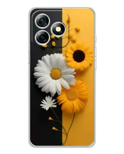 Чохол для Ulefone Note 18 Pro з картинкою «Соняшник та ромашка»