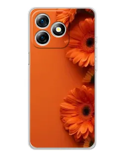 Чохол для Ulefone Note 18 Pro з картинкою «Помаранчеві гербери» Чохол для Ulefone Note 18 Pro з картинкою «Помаранчеві гербери»