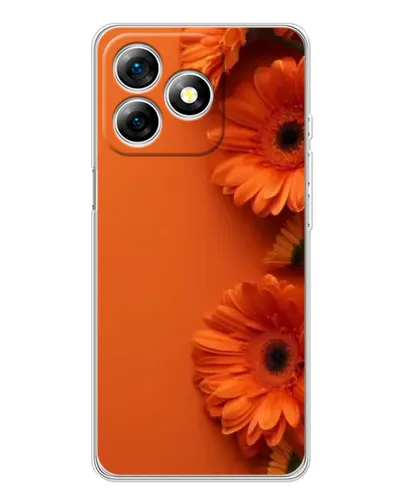 Чохол для Ulefone Note 18 Pro з картинкою «Помаранчеві гербери»