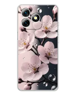 Чохол для Ulefone Note 18 Pro з картинкою «Ніжня сакура та краплі» Чохол для Ulefone Note 18 Pro з картинкою «Ніжня сакура та краплі»